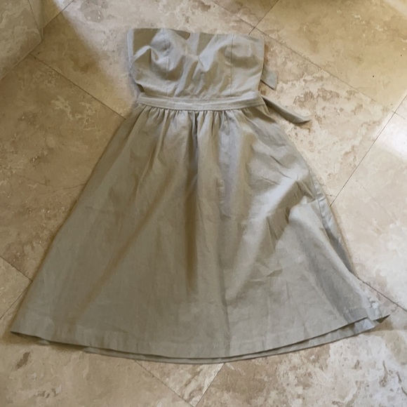 Urban outfitter beige color prom dress a6 - Picture 5 of 12